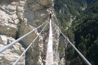 Aussois, la via ferrata du diable