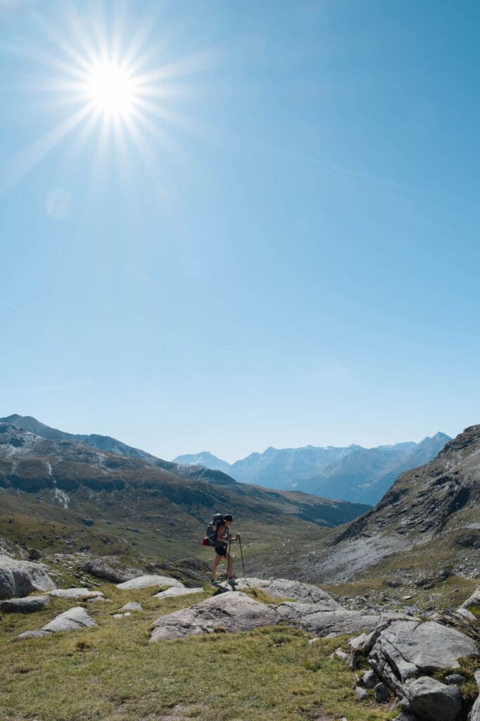 Le Tour des Glaciers de la Vanoise, le col d'Aussois