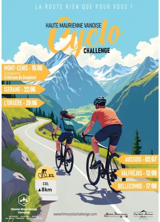 Affiche montée cyclo 2025