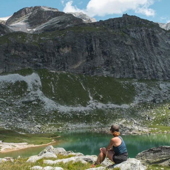 Lac de la partie à La Norma