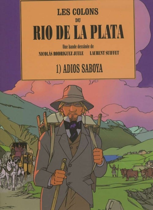 Couverture de la bande dessinée Colons du Rio de La Plata