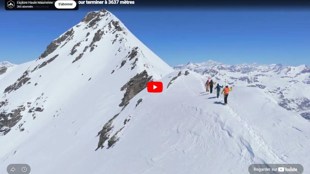 Vidéo ski de printemps Bessans Bonneval
