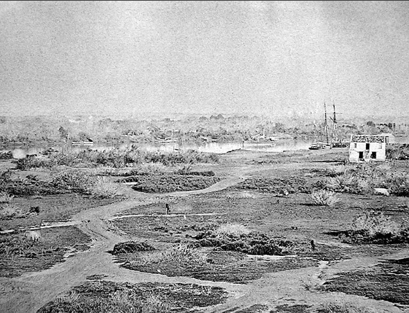 Vue du rio Uruguay en 1875