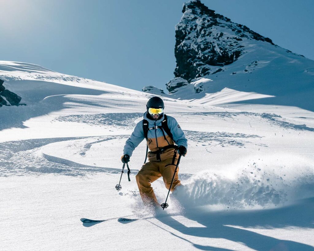 Ski touring in Valfréjus