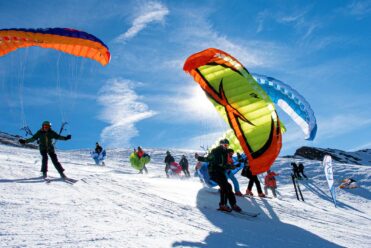 Le speed riding à Valfréjus