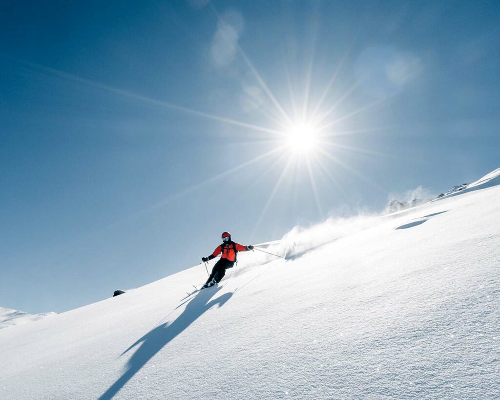 Skiing and snowboarding at Valfréjus