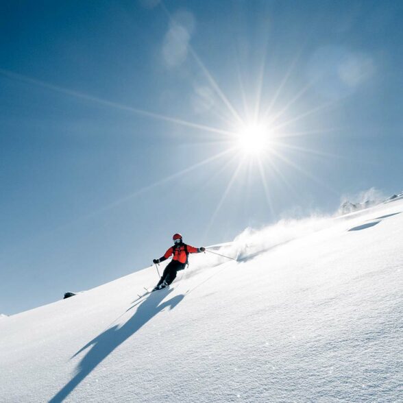 Skiing and snowboarding at Valfréjus