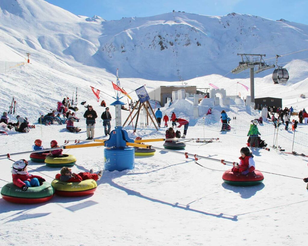 Les espaces ludiques à Valfréjus