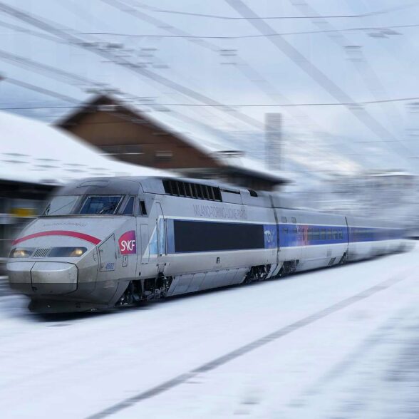 Valfréjus en train