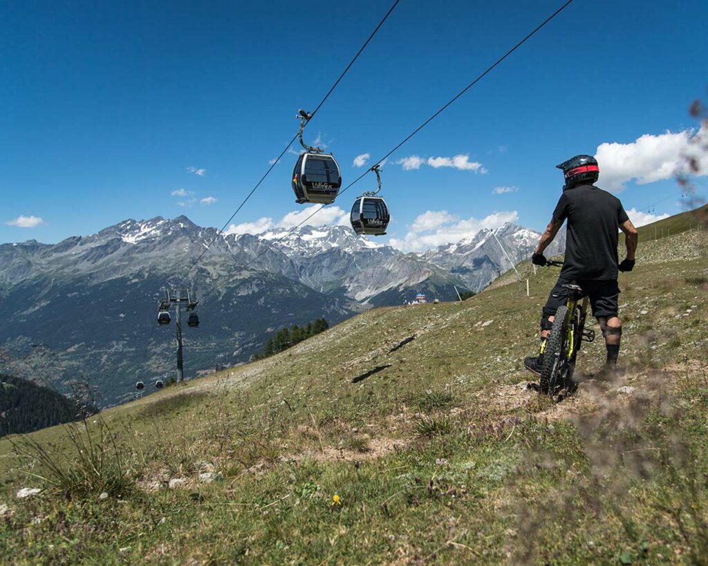 VTT à Valfréjus