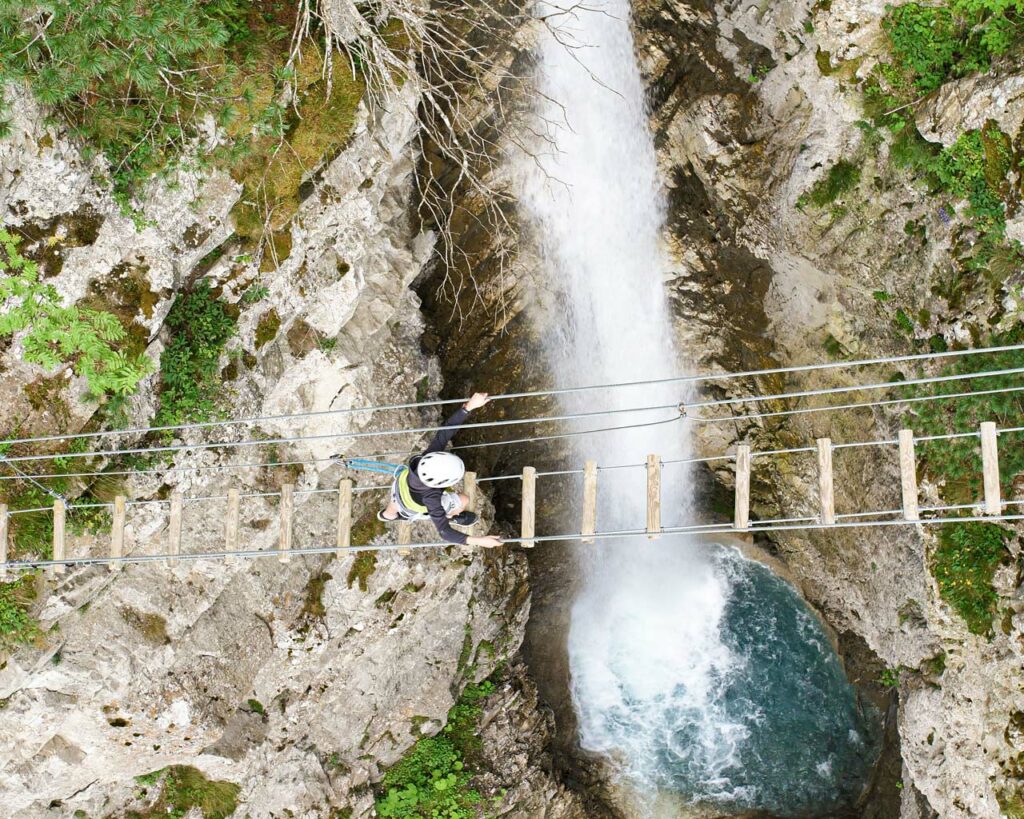 Via ferrata à Valfréjus