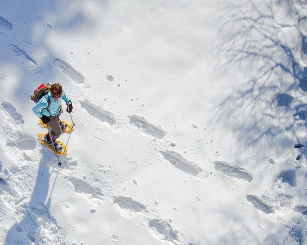 Snowshoeing Valfréjus