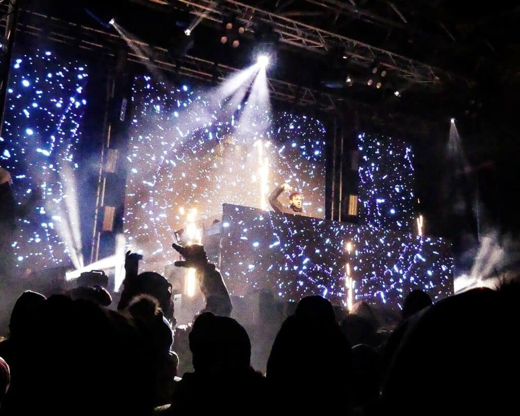 Tous en Piste in Val Cenis: Feder concert