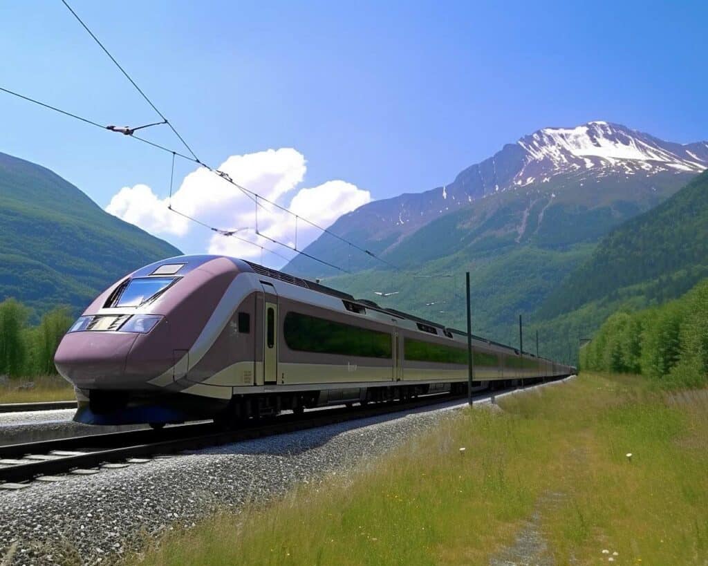 To reach the Haute Maurienne by train