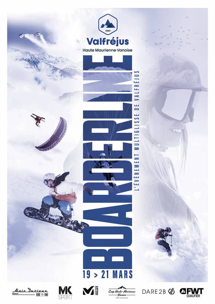 Boarderline: the new ski and multi-slide event in Paris Valfréjus