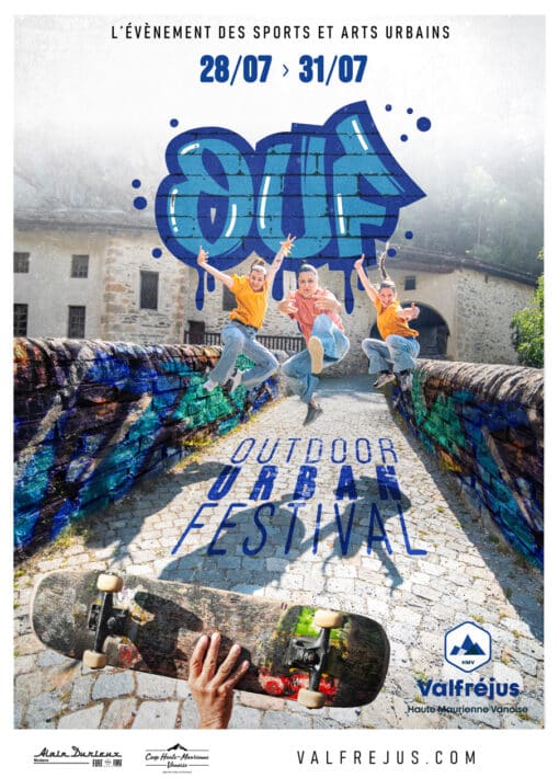 O.U.F : Outdoor Urban Festival à Valfréjus !