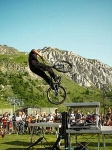 BMX, Festival OUF Valfréjus, culture urbaine en montagne