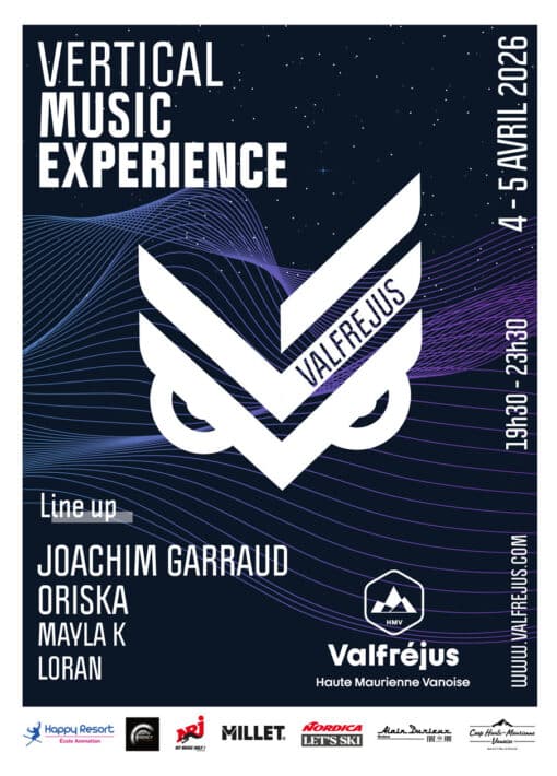 Affiche Vertical Music Experience 2026