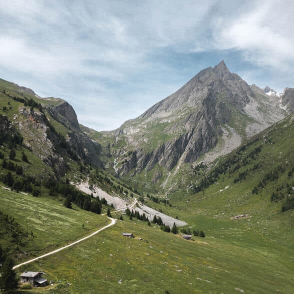 Etape à l'Orgère lors du tour des glaciers de la Vanoise