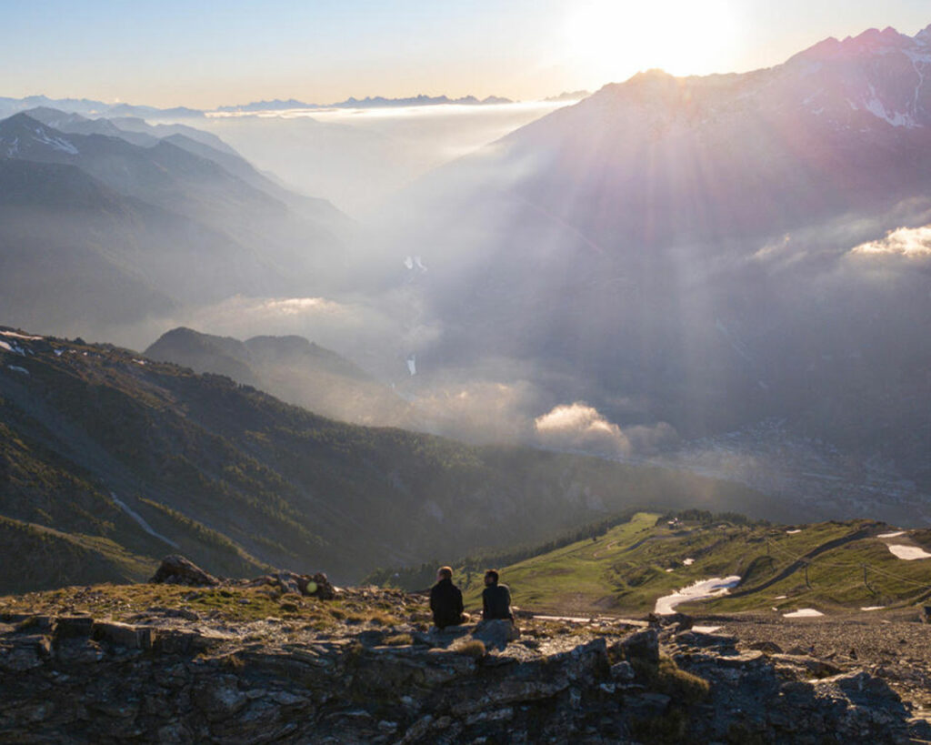 Summer hiking in La Norma