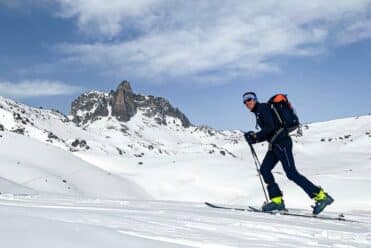 Ski touring in La Norma