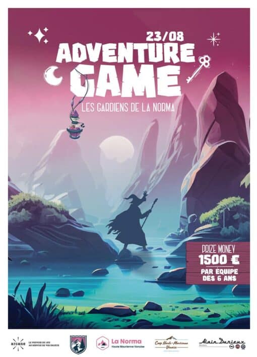 Affiche Adventure Game : Les gardien de La Norma