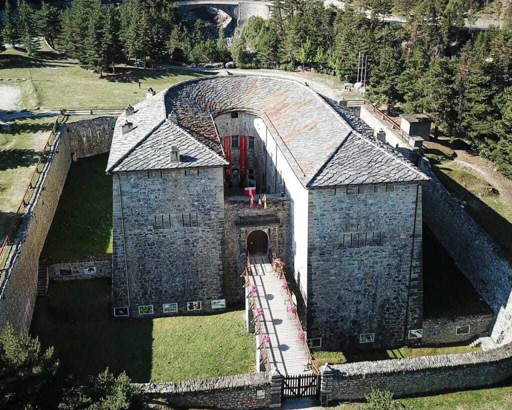 The Marie Thérèse redoubt, La Norma's military heritage