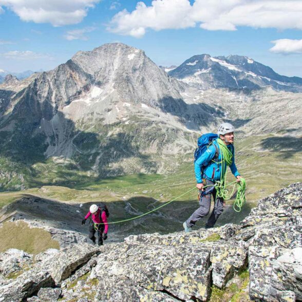 In Aussois, nature is a real sports field! You can climb rocks, practice France's longest via ferrata and climb to the summit of the Dent Parrachée at 3,687m!