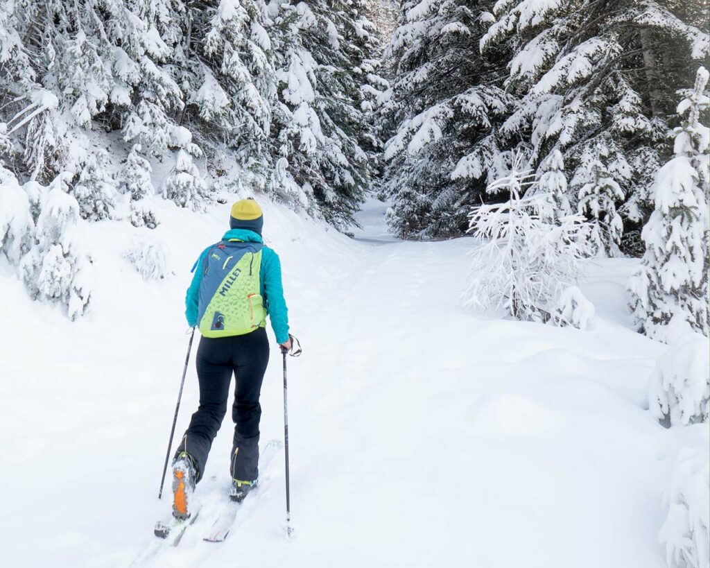 Nonostante l'impegno, lo sci alpinismo offre un insospettabile senso di benessere... Venite a scoprirlo!