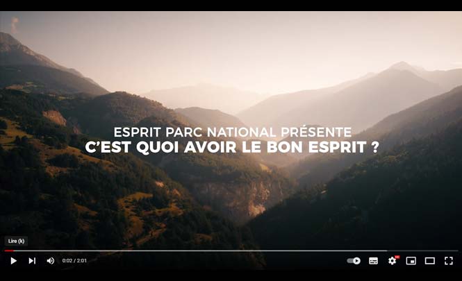 Esprit Parc National presents what it means to have the right spirit?