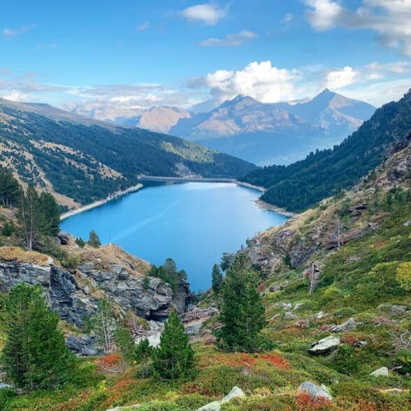 Parc national de la Vanoise, Aussois, lac de Plan d'Amont