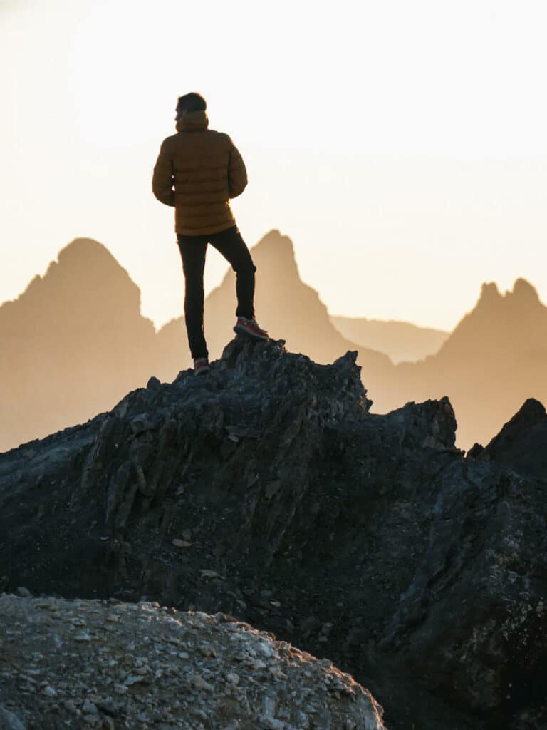 Summer activities at Aussois, summits at 3000: l&#039;aiguilles Arves