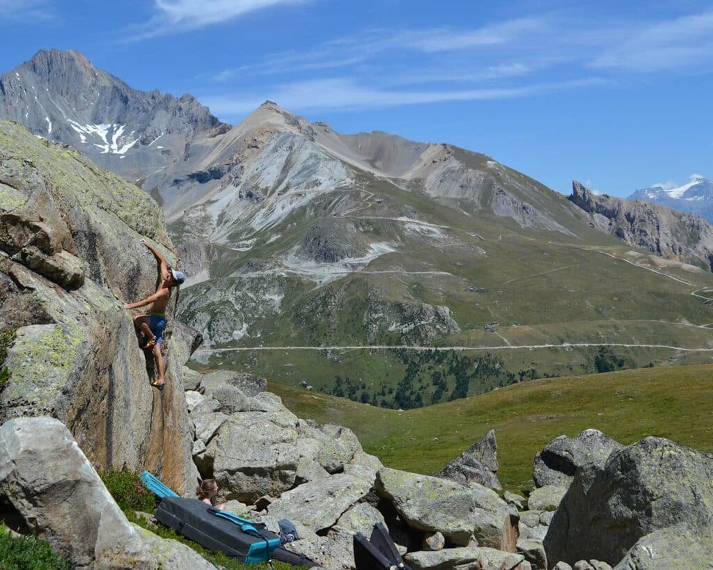 Aussois, le grand parcours : La Roche Mouché