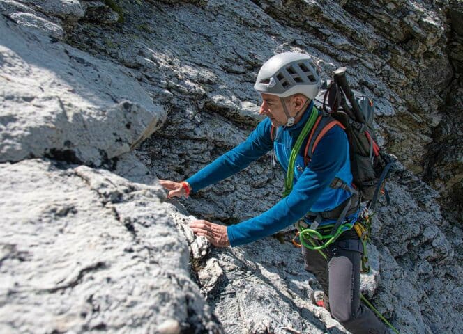 Aussois, escalade : la course arete