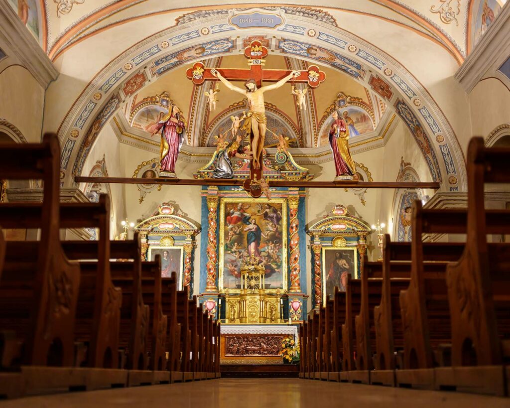 The Church of Notre-Dame de l'Assomption, a religious heritage to be treasured. Aussois