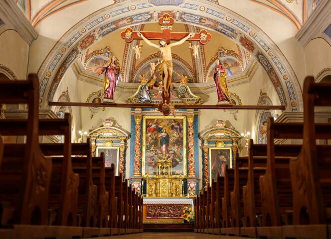 The Church of Notre-Dame de l'Assomption, a religious heritage to be treasured. Aussois