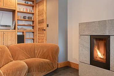 Bessans, furnished by the fireside