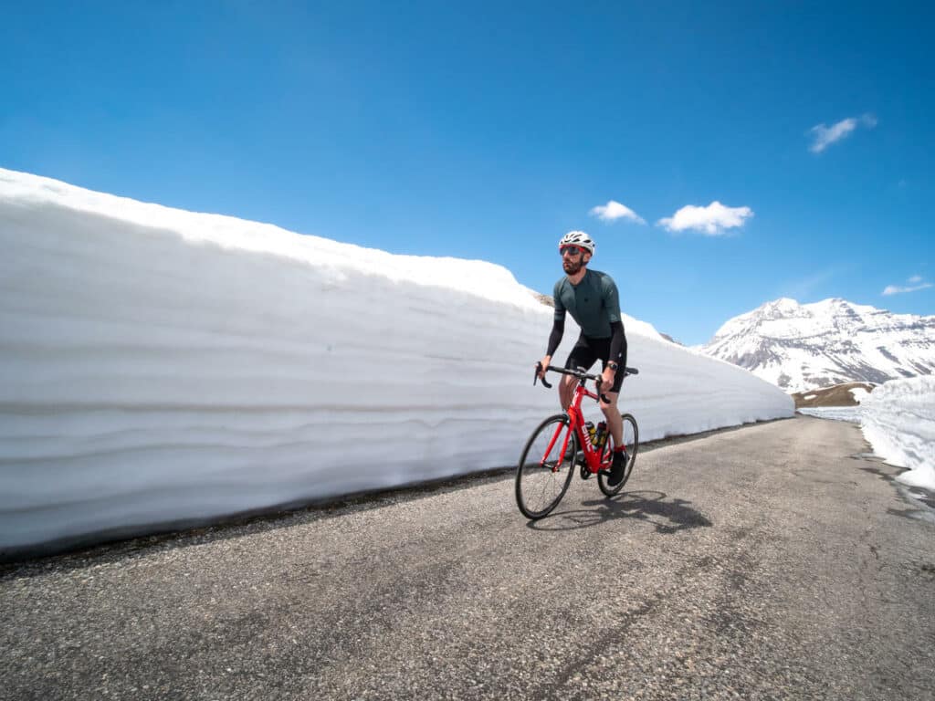 cyclisme printemps ouverture col Aussois, Haute Maurienne Vanoise