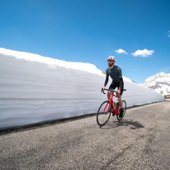cyclisme printemps ouverture col Aussois, Haute Maurienne Vanoise