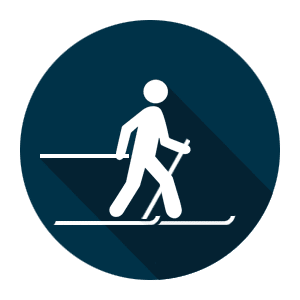 Picto cross-country skiing