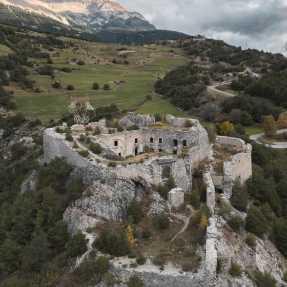 Fort Charles Félix, Barrière de l'Esseillon, automne, Haute Maurienne Vanoise