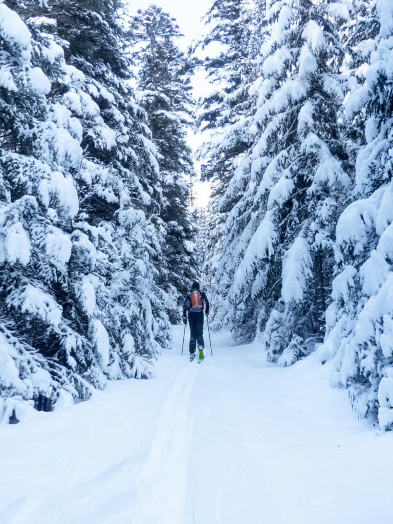 Le ski de randonnée à Aussois