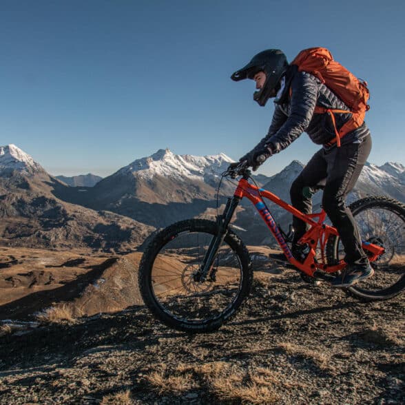 VTT automne, Aussois, Haute Maurienne Vanoise, Mont Froid