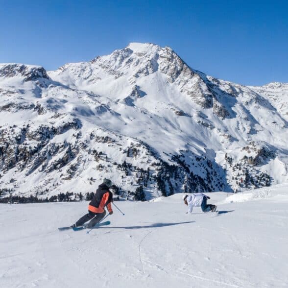 Ski Aussois, station Haute Maurienne Vanoise, ski au pied du Parc national de la Vanoise