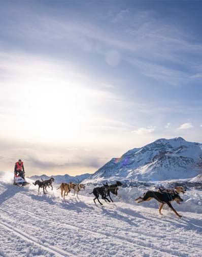 La Grande Odyssée VVF à Val Cenis-Base polaire du Mont Cenis