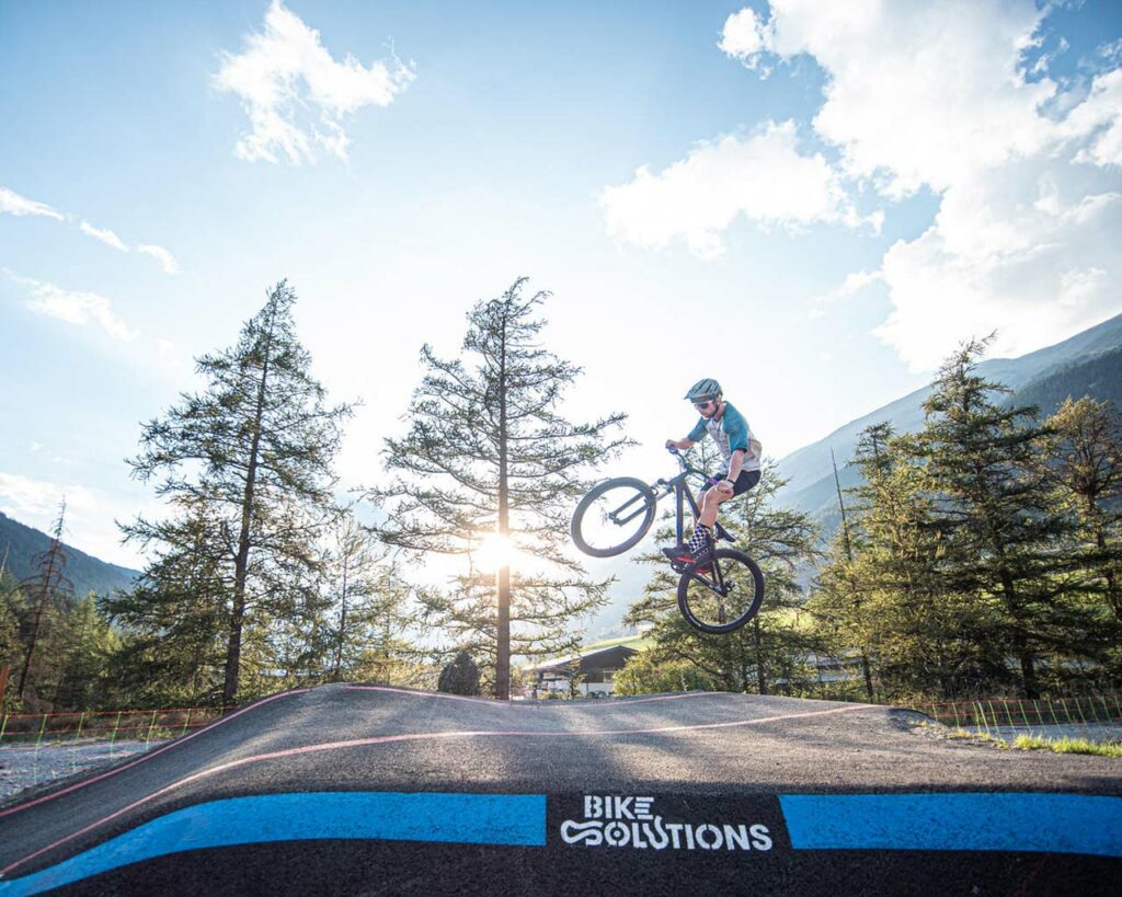 The mountain bike playgrounds in Val Cenis