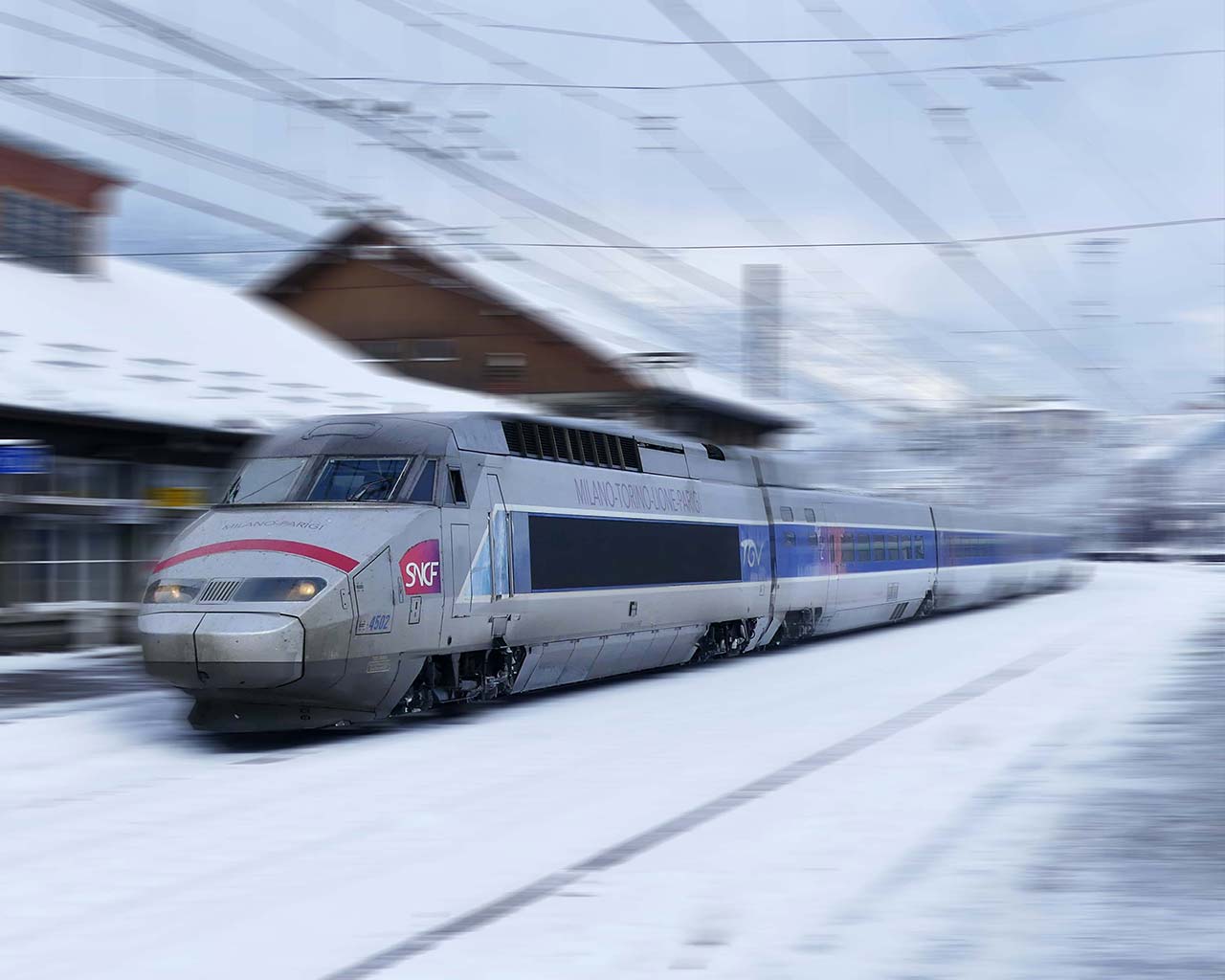 Venir à Val Cenis en train. Station de ski facilement accessible en train et en TGV