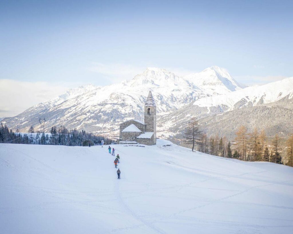 Snowshoeing in Val Cenis