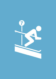 Picto Val Cenis ski area map