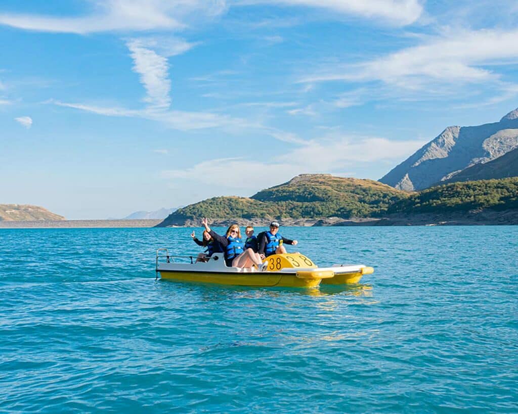 Activités fraîcheur à Val Cenis, la base nautique